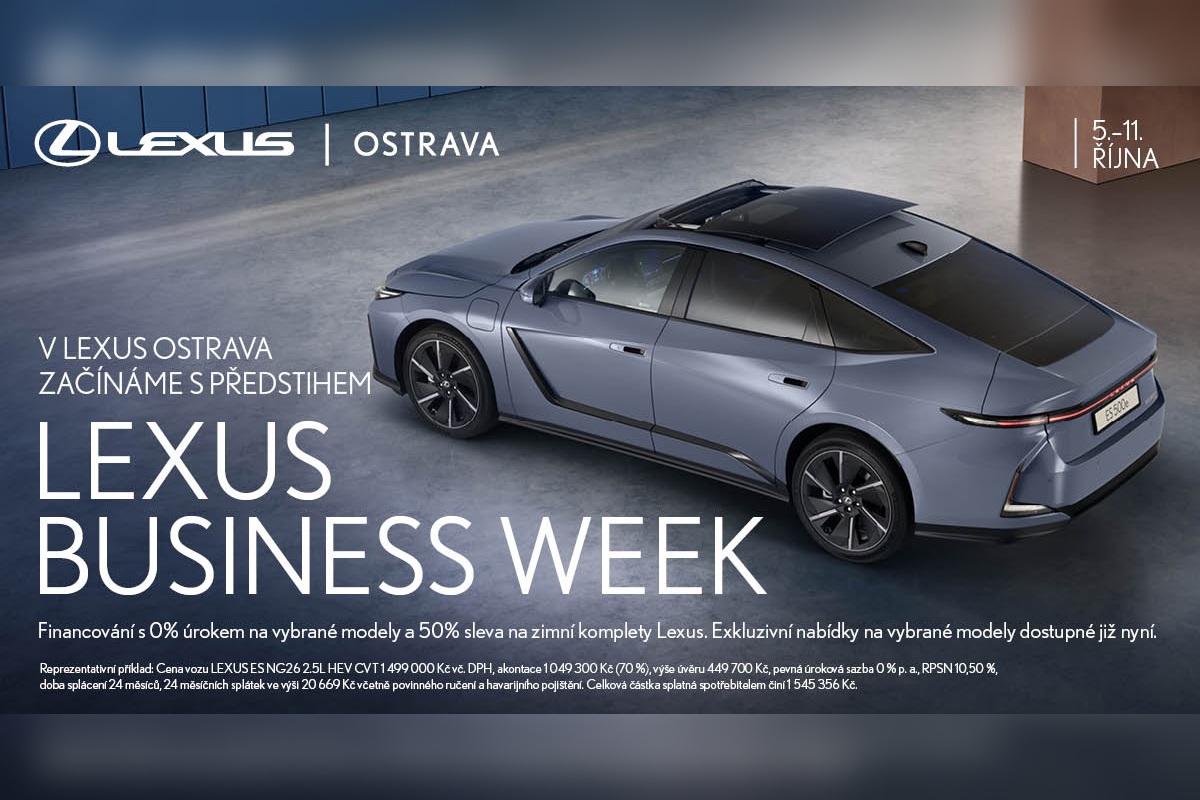 Lexus Business Week je zpět.