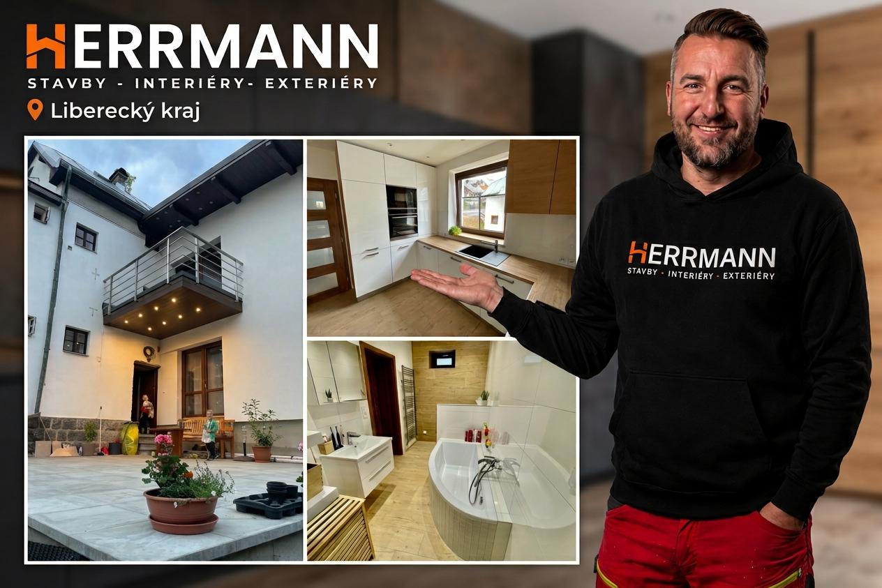 Herrmann stavby - interiéry - exteriéry