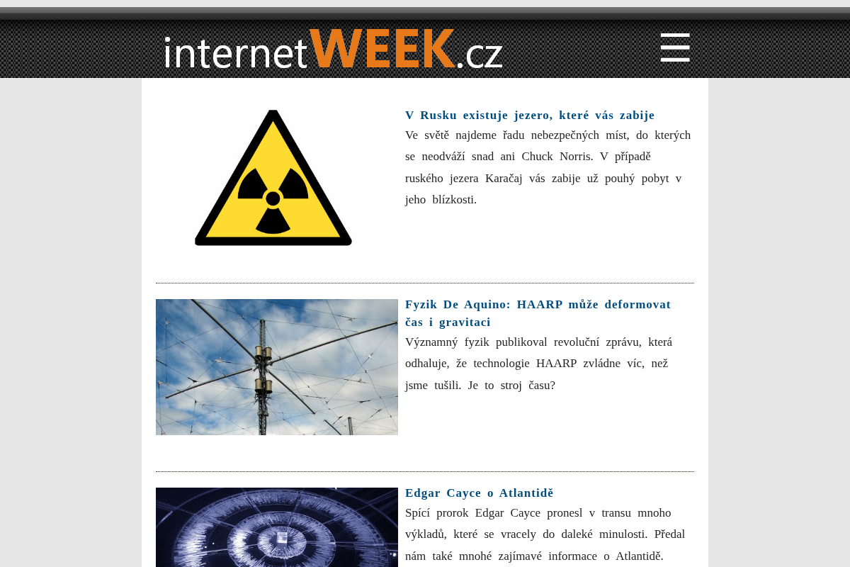 internetWEEK.cz