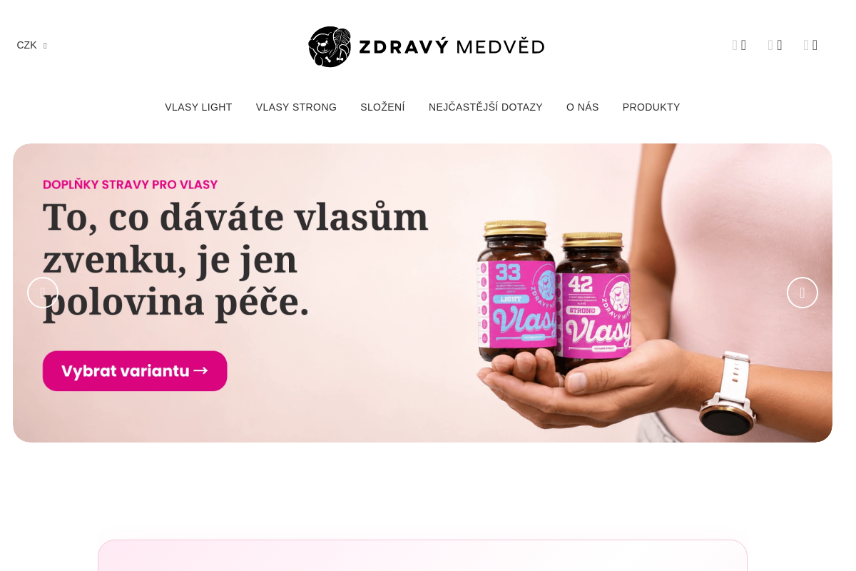 Zdravý medvěd