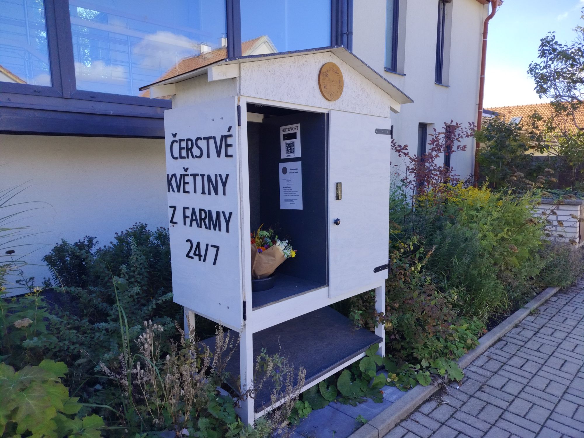 Čerstvé květiny z farmy