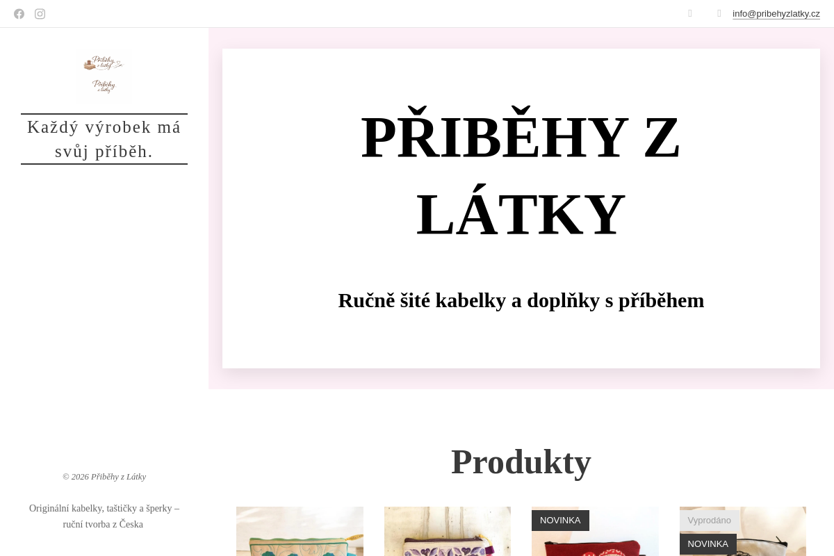 Příběhy z látky