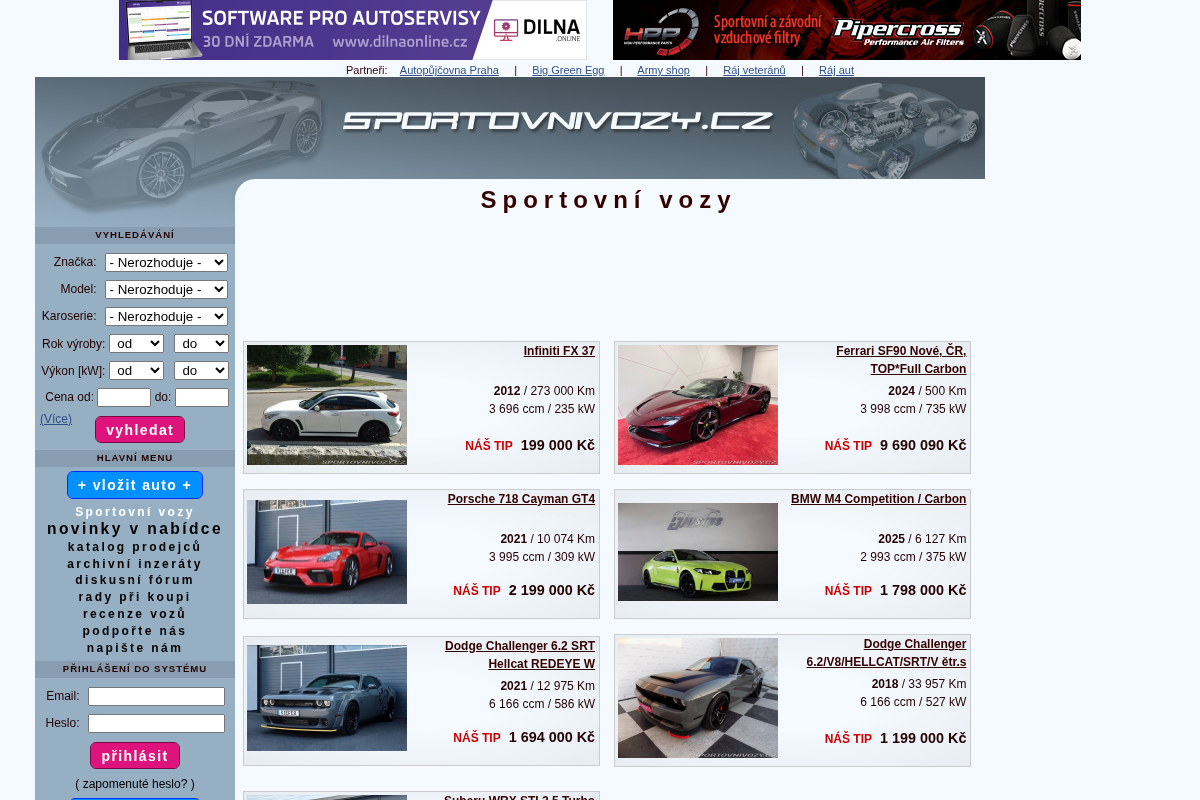 Sportovnívozy.cz