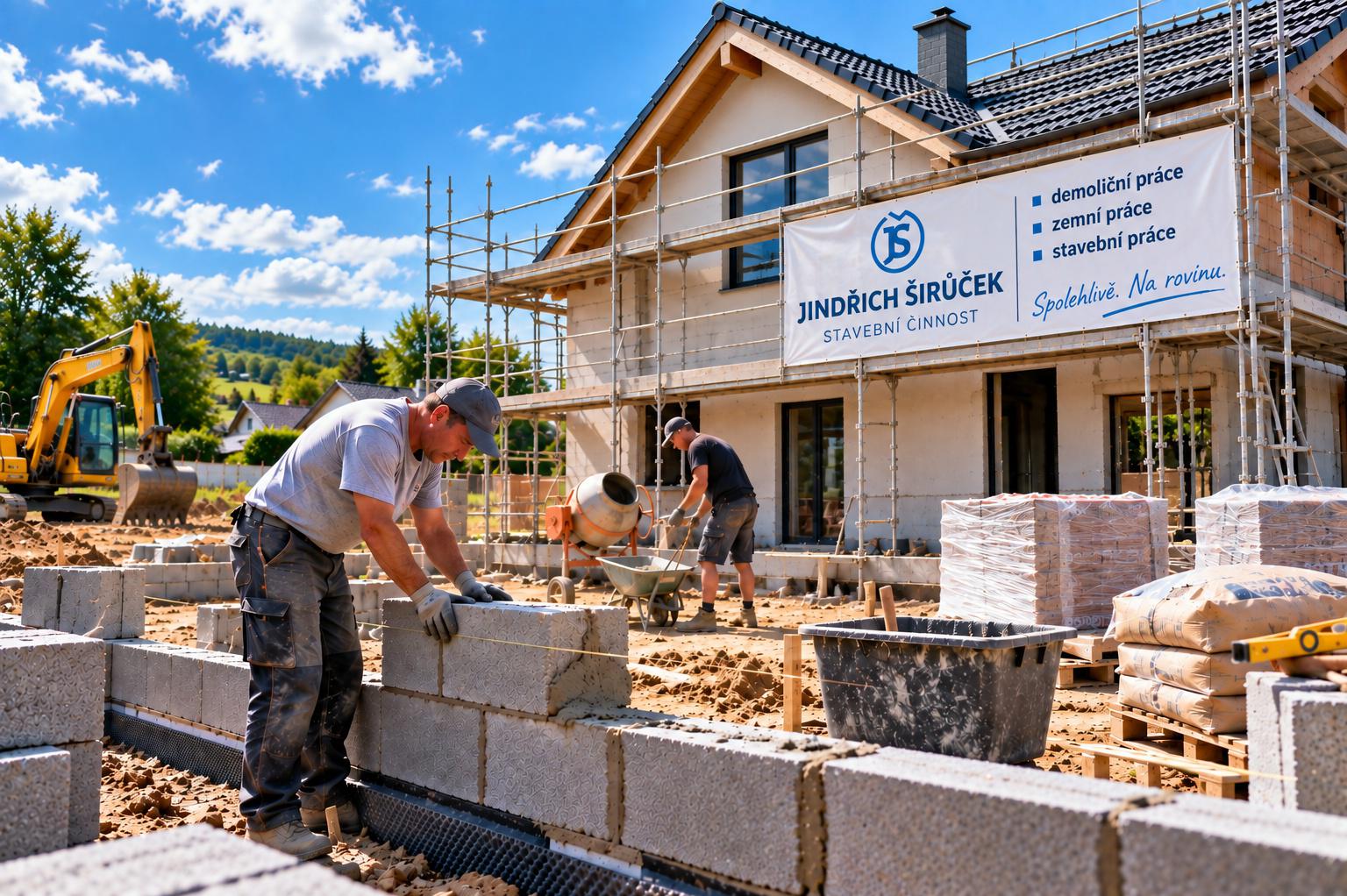Jindřich Širůček – Stavební činnost foto 1