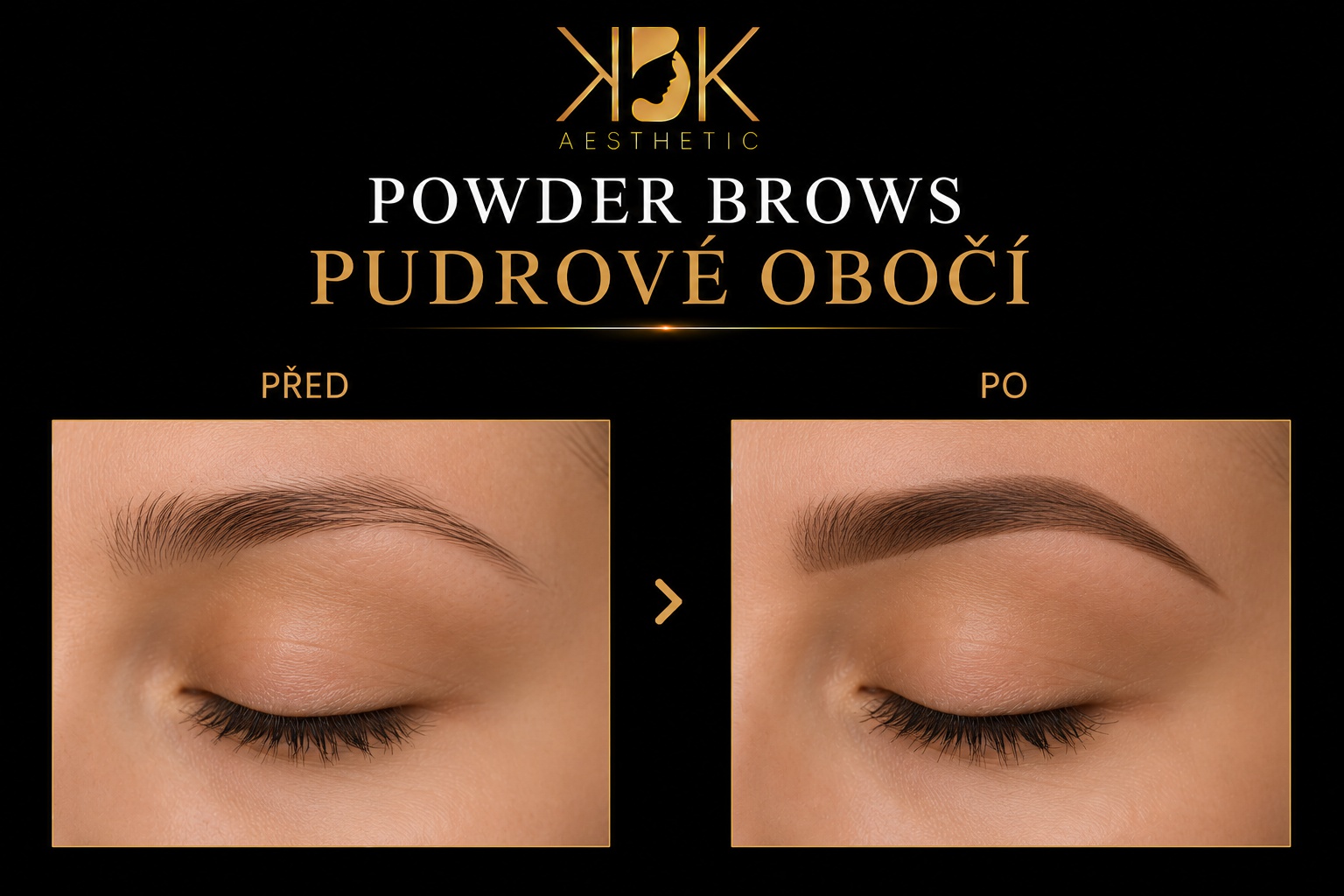 Powder Brows/Pudrové obočí