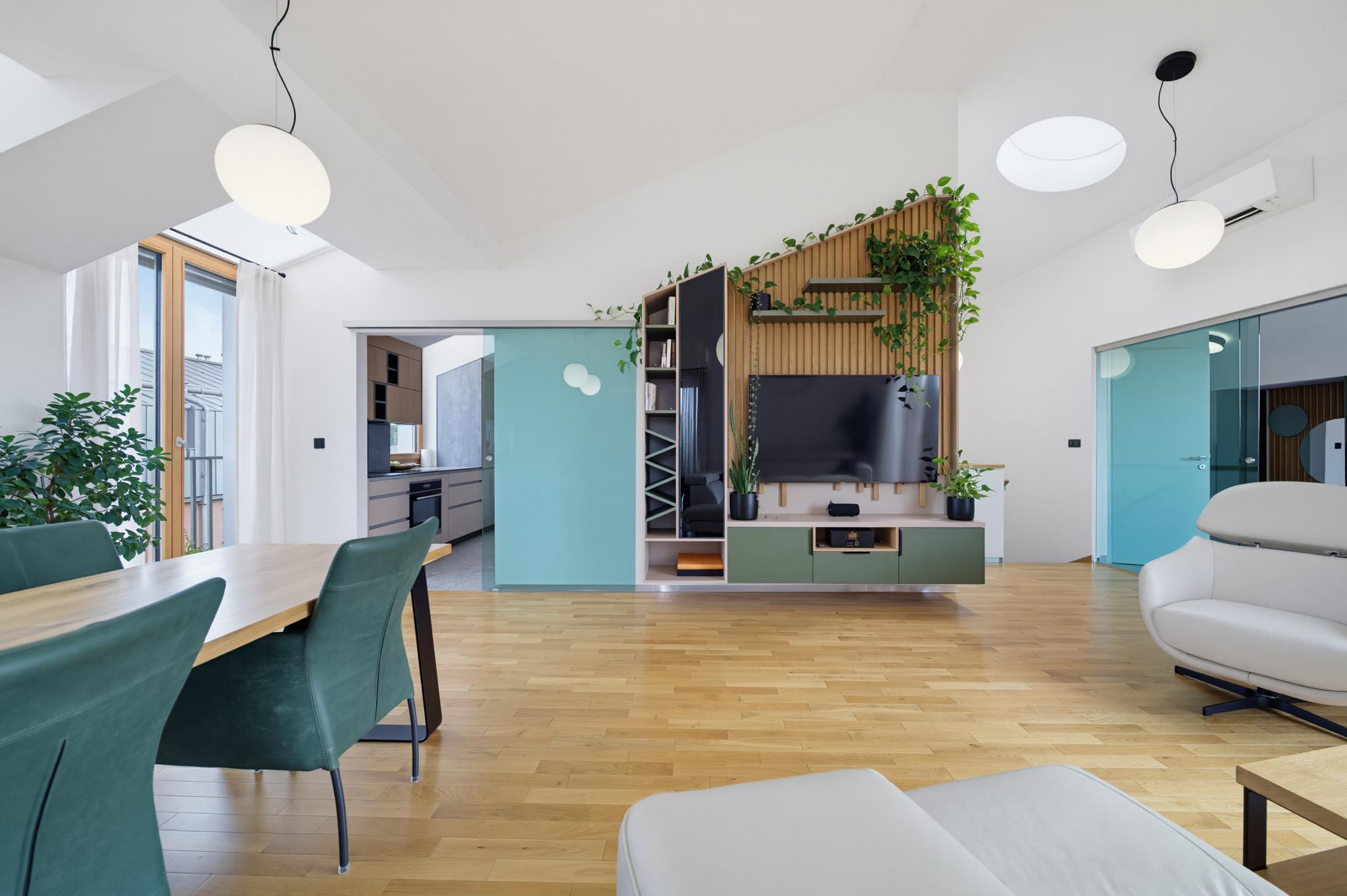 Designový mezonet 4kk, T, B, P10 - Dolní Měcholupy