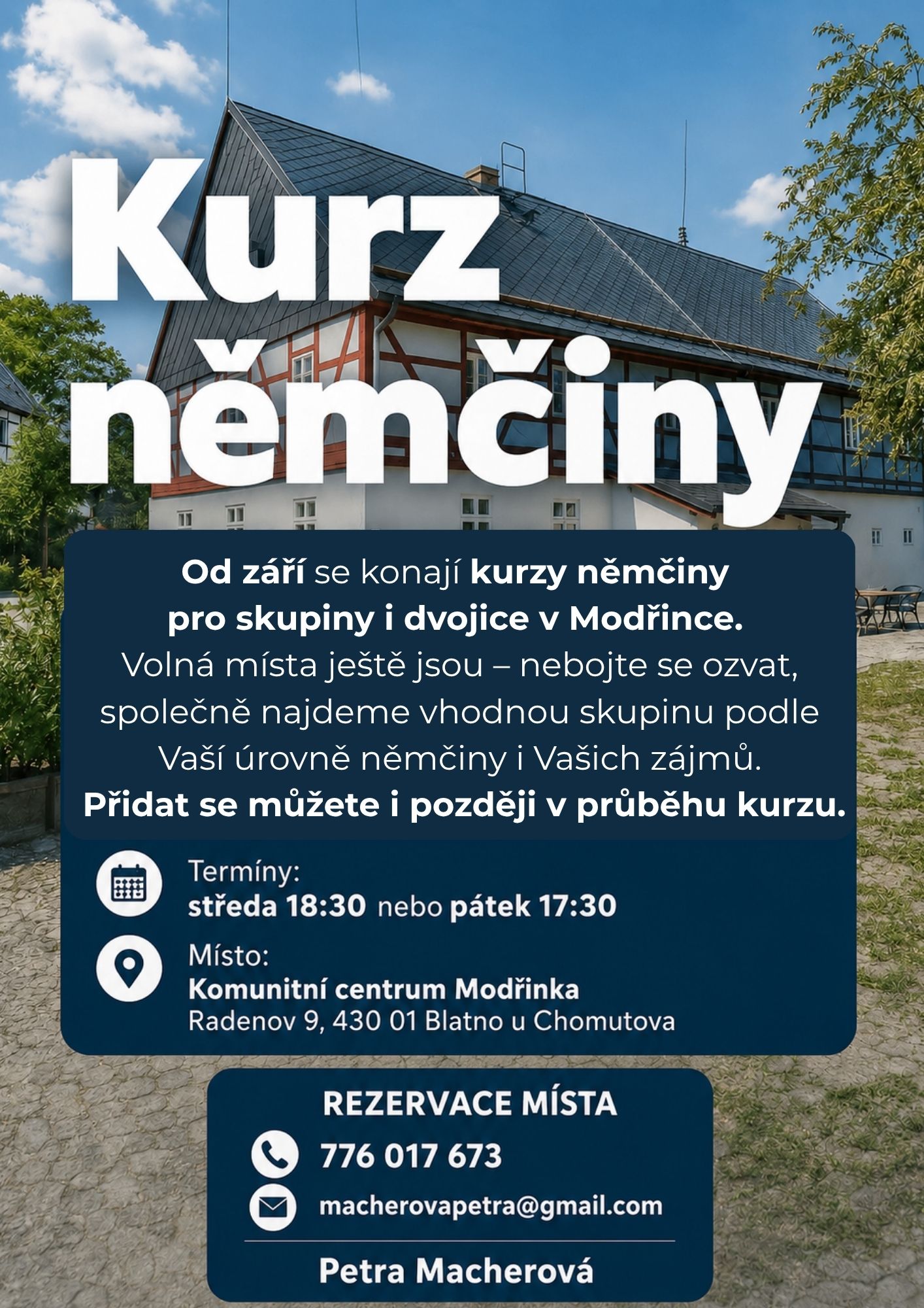 Lektorka němčiny Petra Macherová foto 6