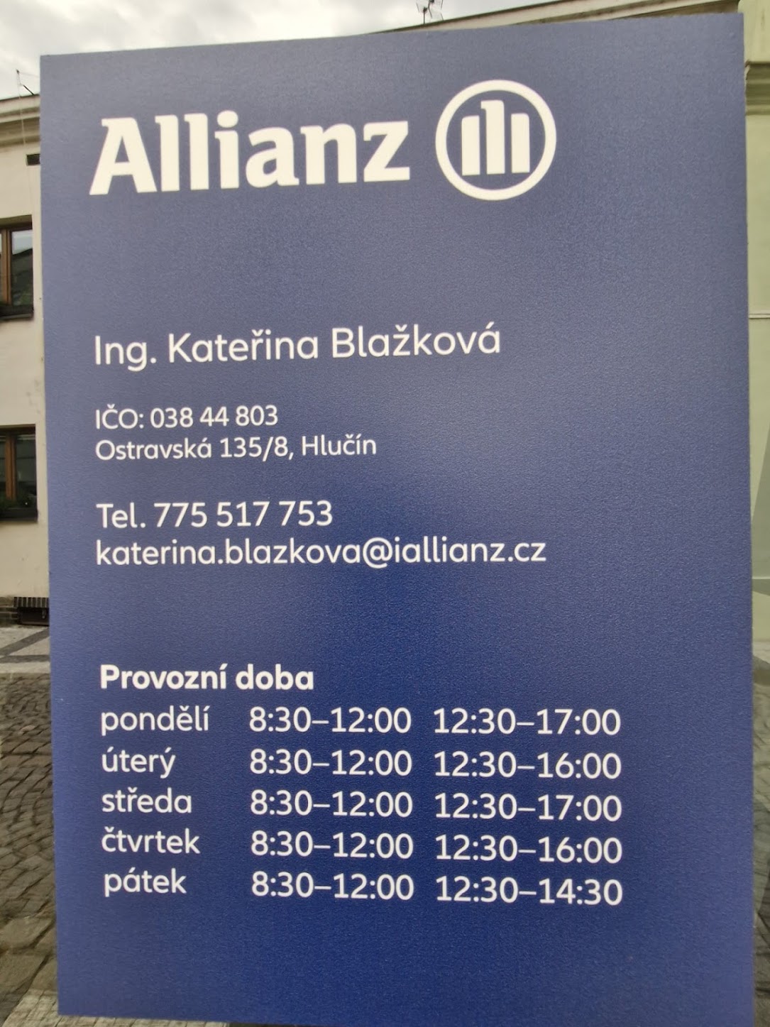 Allianz pojišťovna Hlučín - Ing. Kateřina Blažková foto 3