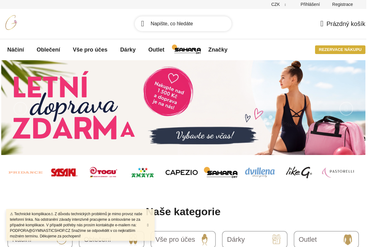 GYMNASTICSHOP.cz