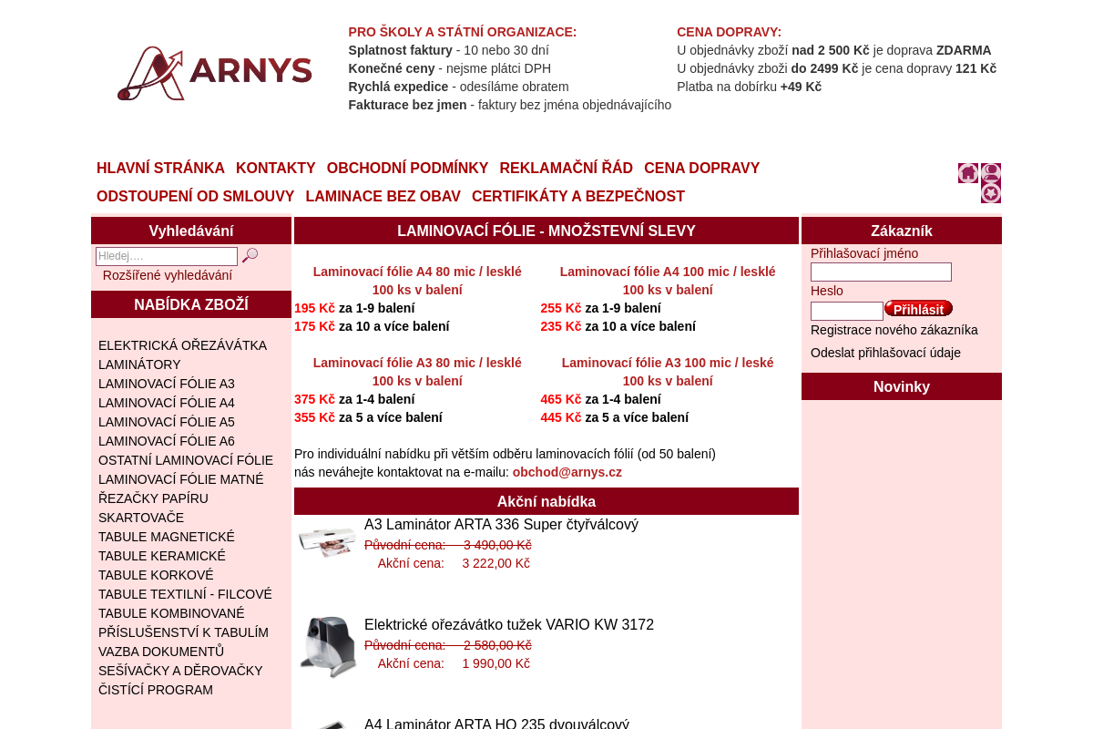 Arnys.cz