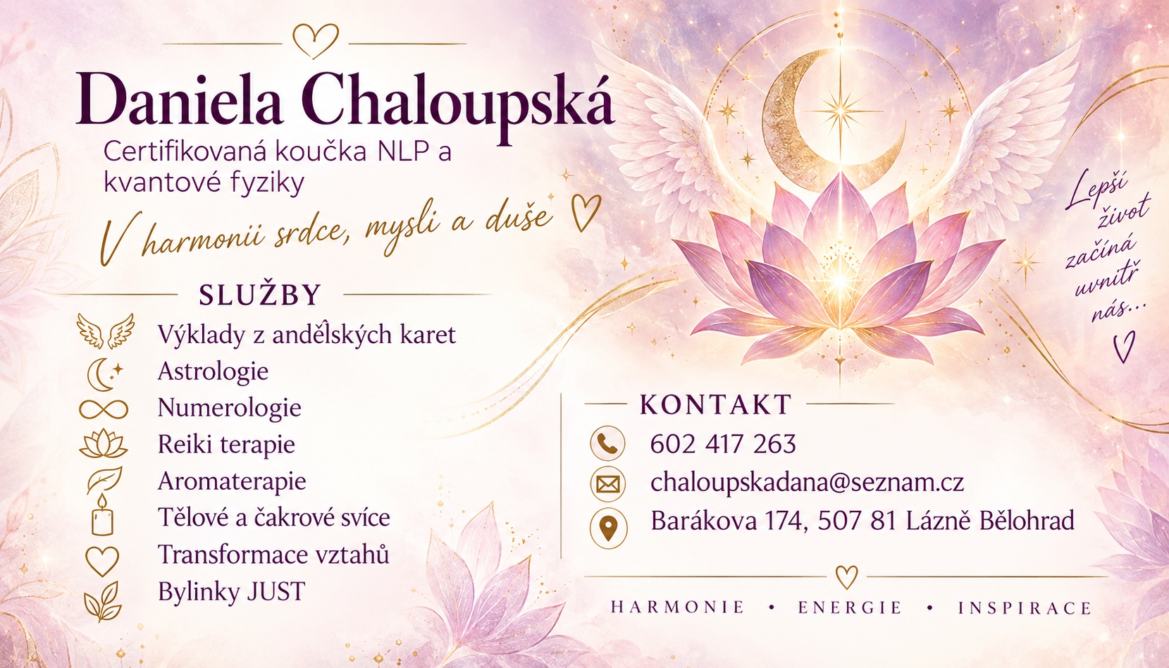 Výklad karet a terapie Daniela Chaloupská foto 3