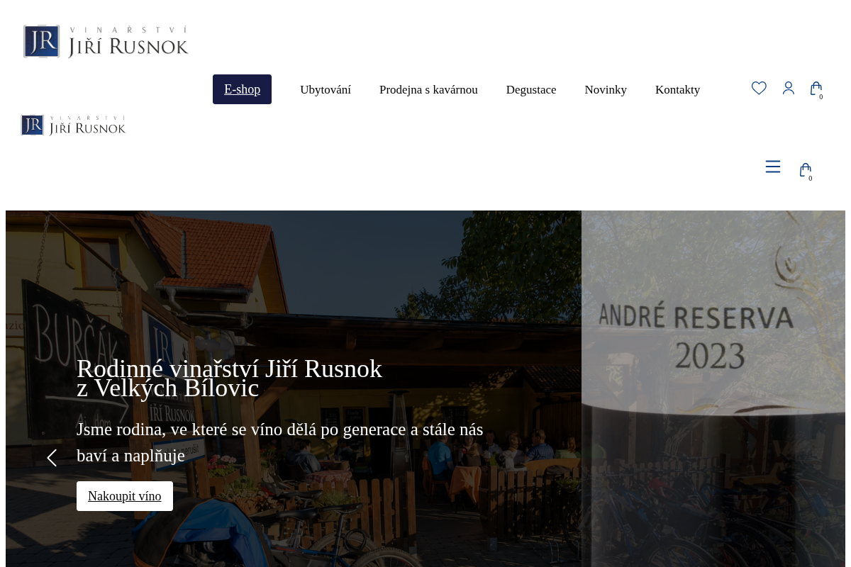 Rodinné vinařství Jiří Rusnok