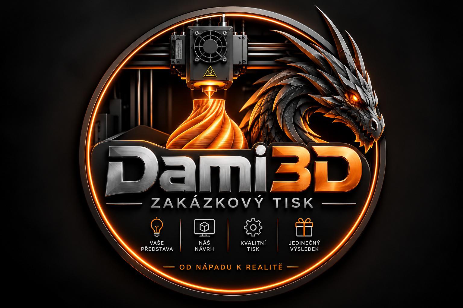 Dami3D zakázkový tisk