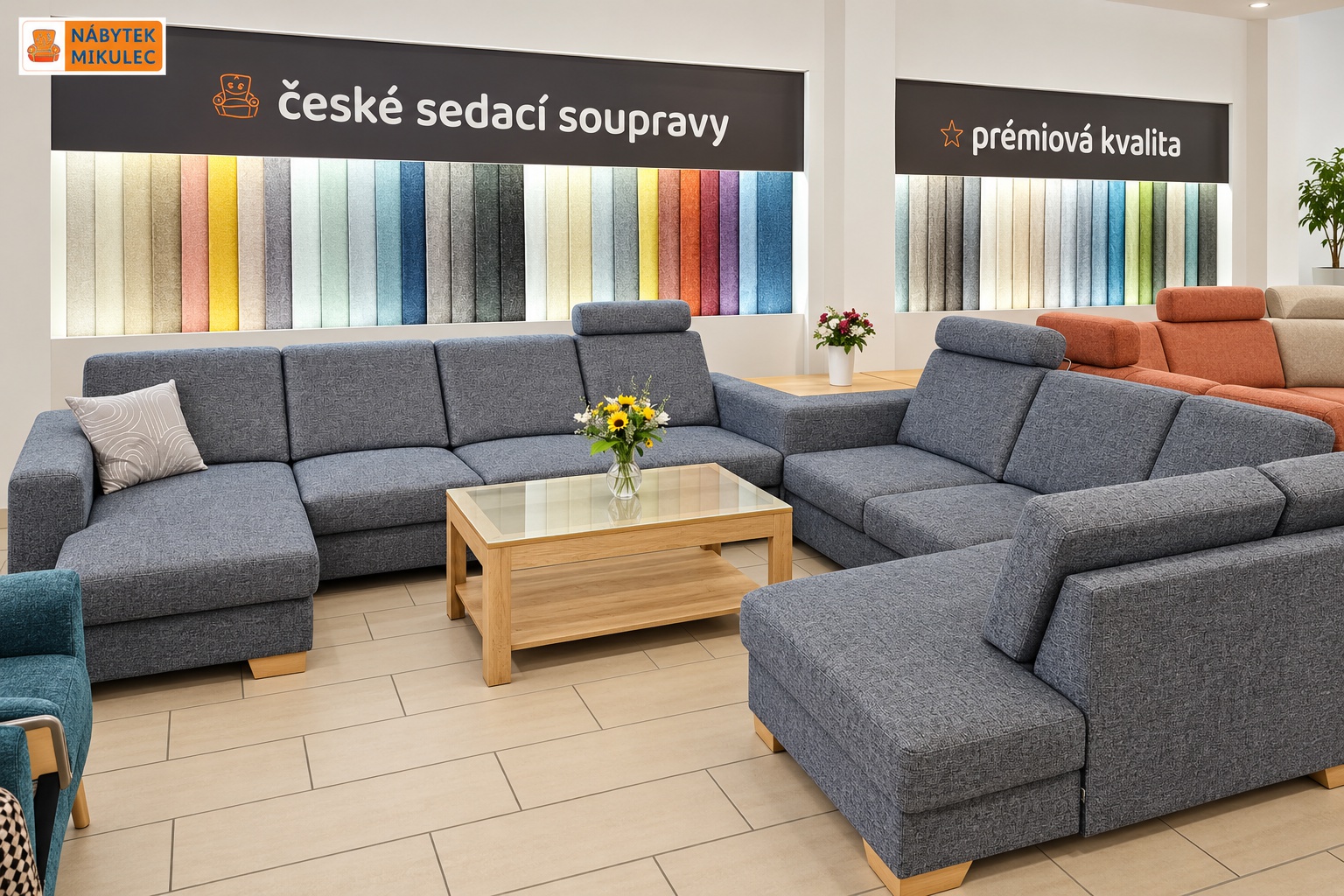 České sedací soupravy