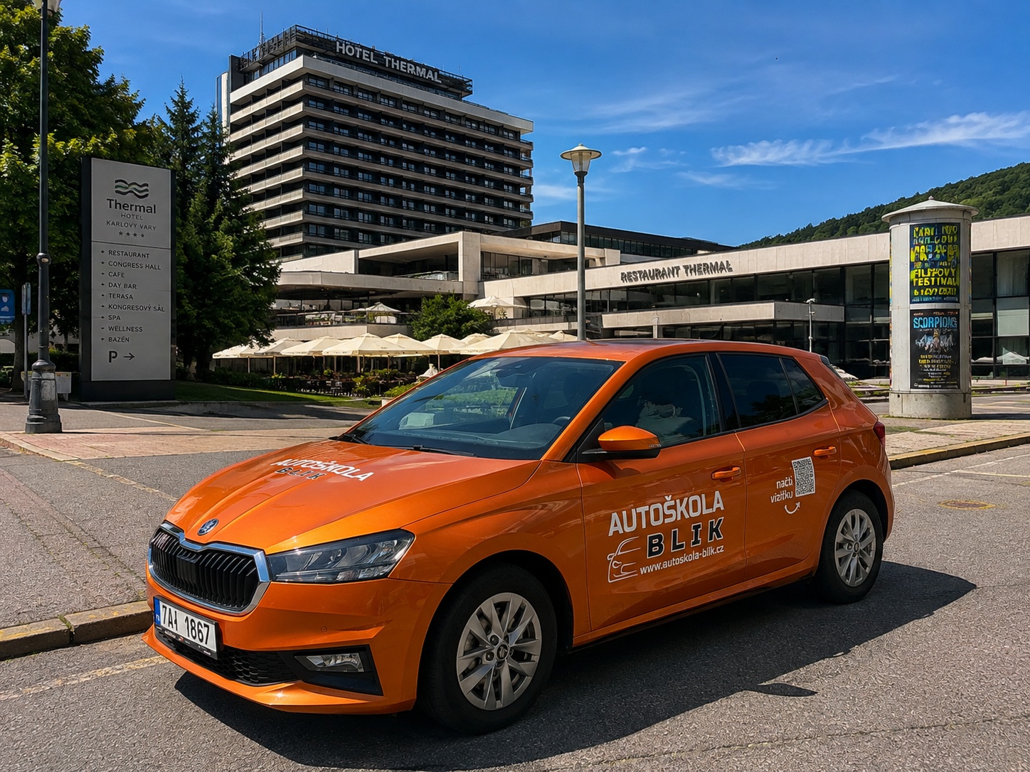 Kurz autoškoly na sk. B