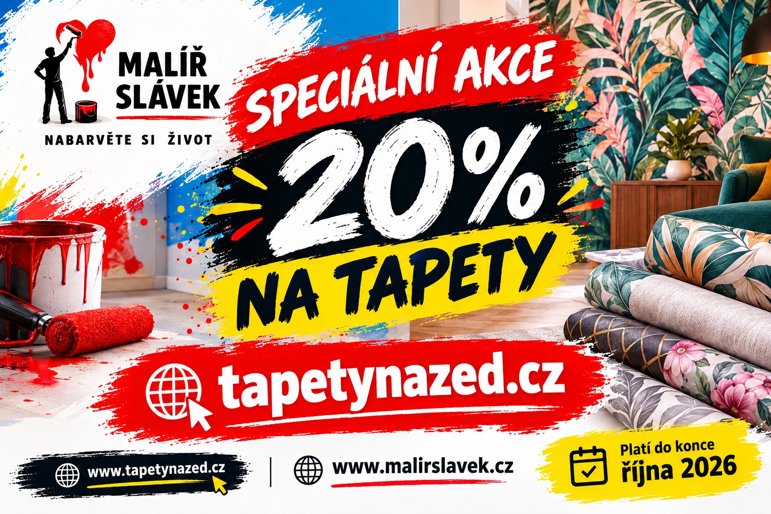 SLEVA na tapety