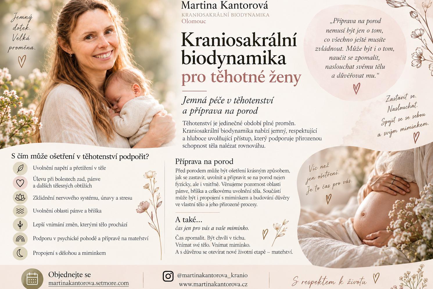 Kraniosakrální biodynamika jako příprava k porodu