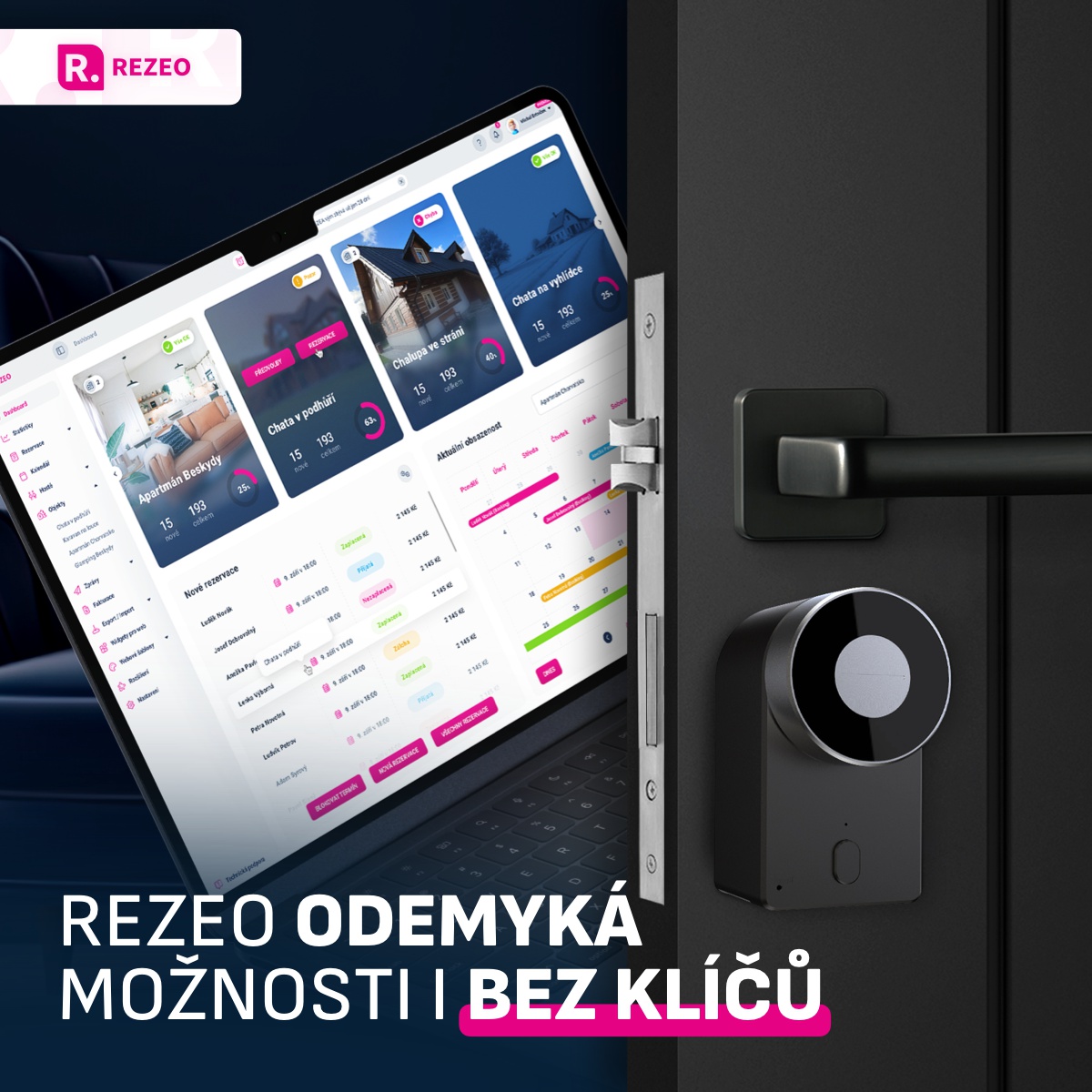 REZEO - Rezervační systém pro malá ubytovací zařízení foto 5