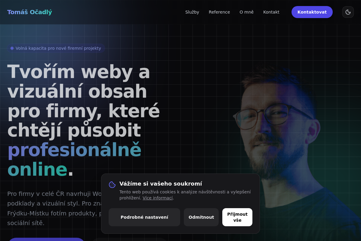 Svatební fotograf Tomáš Očadlý