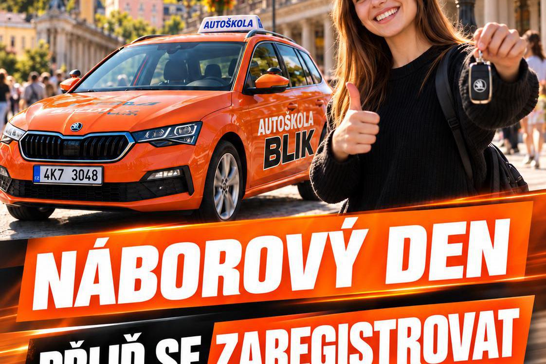 Náborový den Autoškoly BLIK