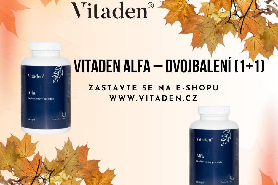 Vitaden® Alfa – Výhodné dvojbalení (1+1)