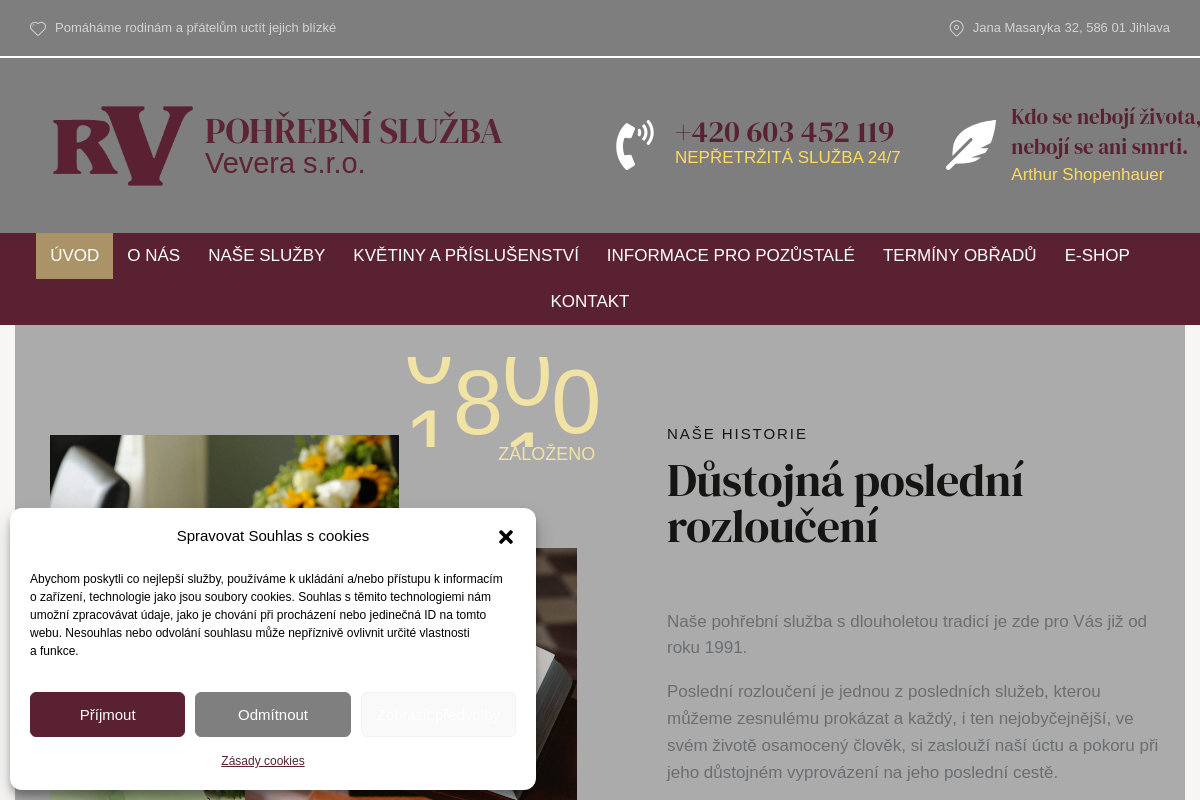 RV Pohřební služba Vevera s.r.o.