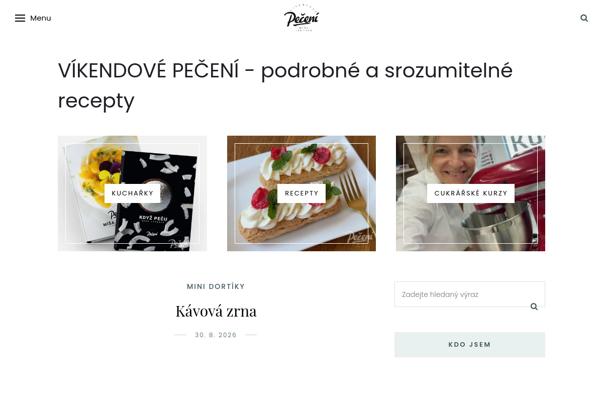 Víkendové pečení Míša Landová