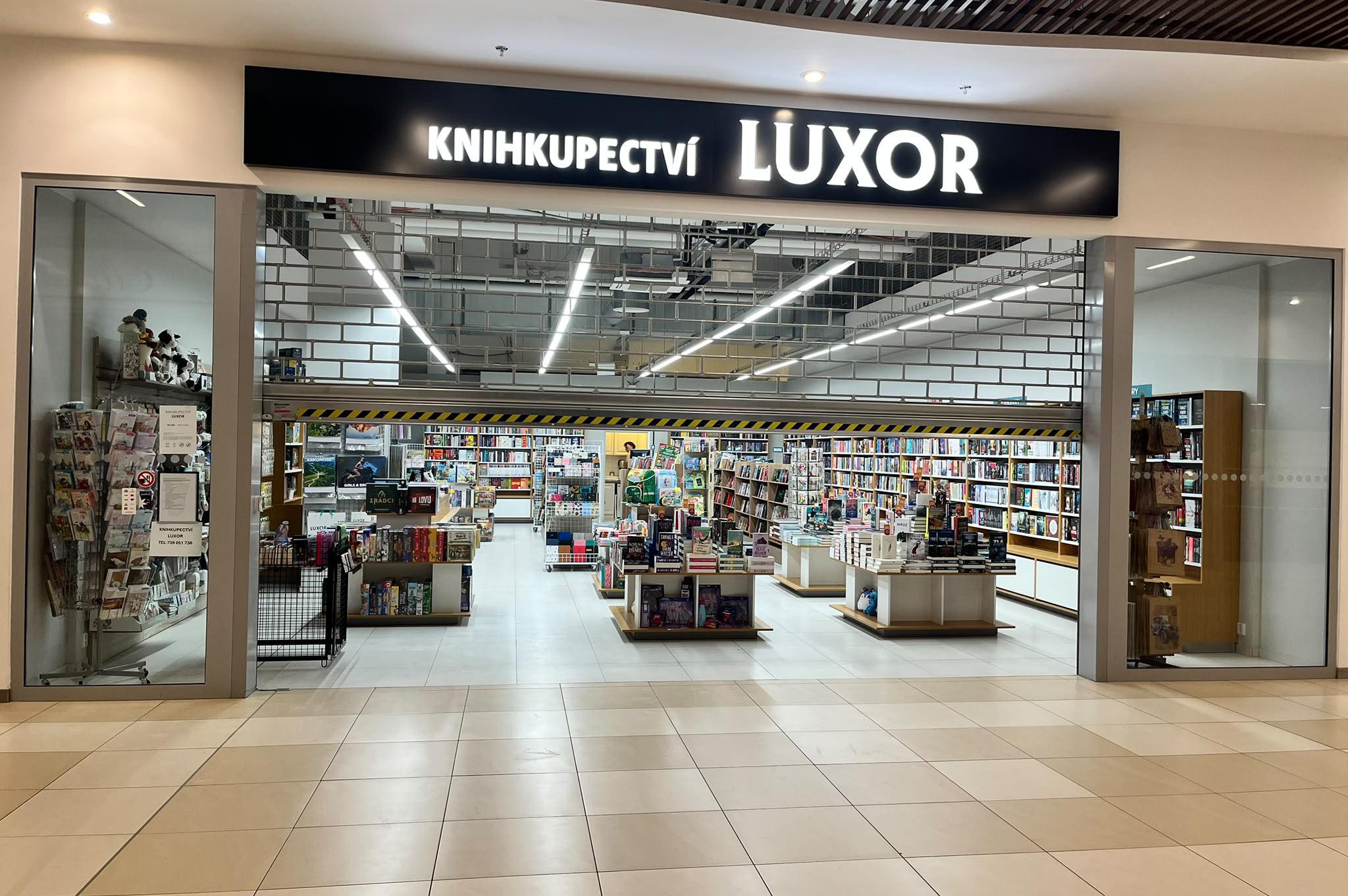 Knihkupectví LUXOR, Brno Globus