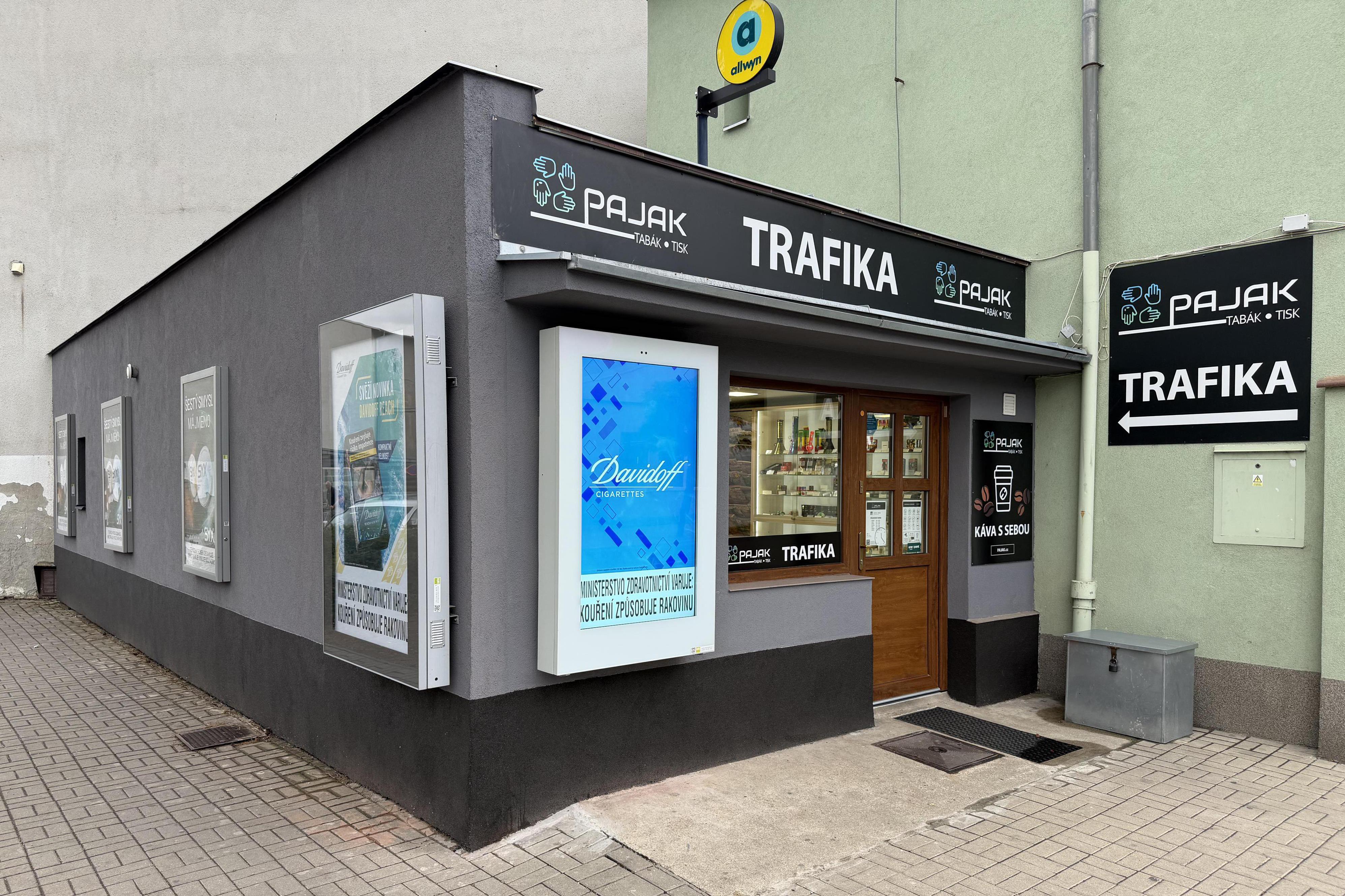 PAJAK tabák, tisk