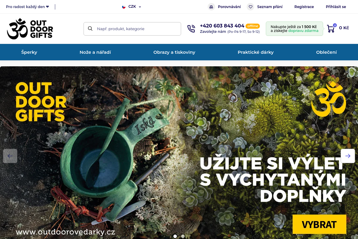 Outdorové dárky