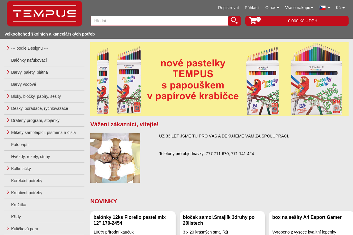 Papirnictvi-tempus.cz