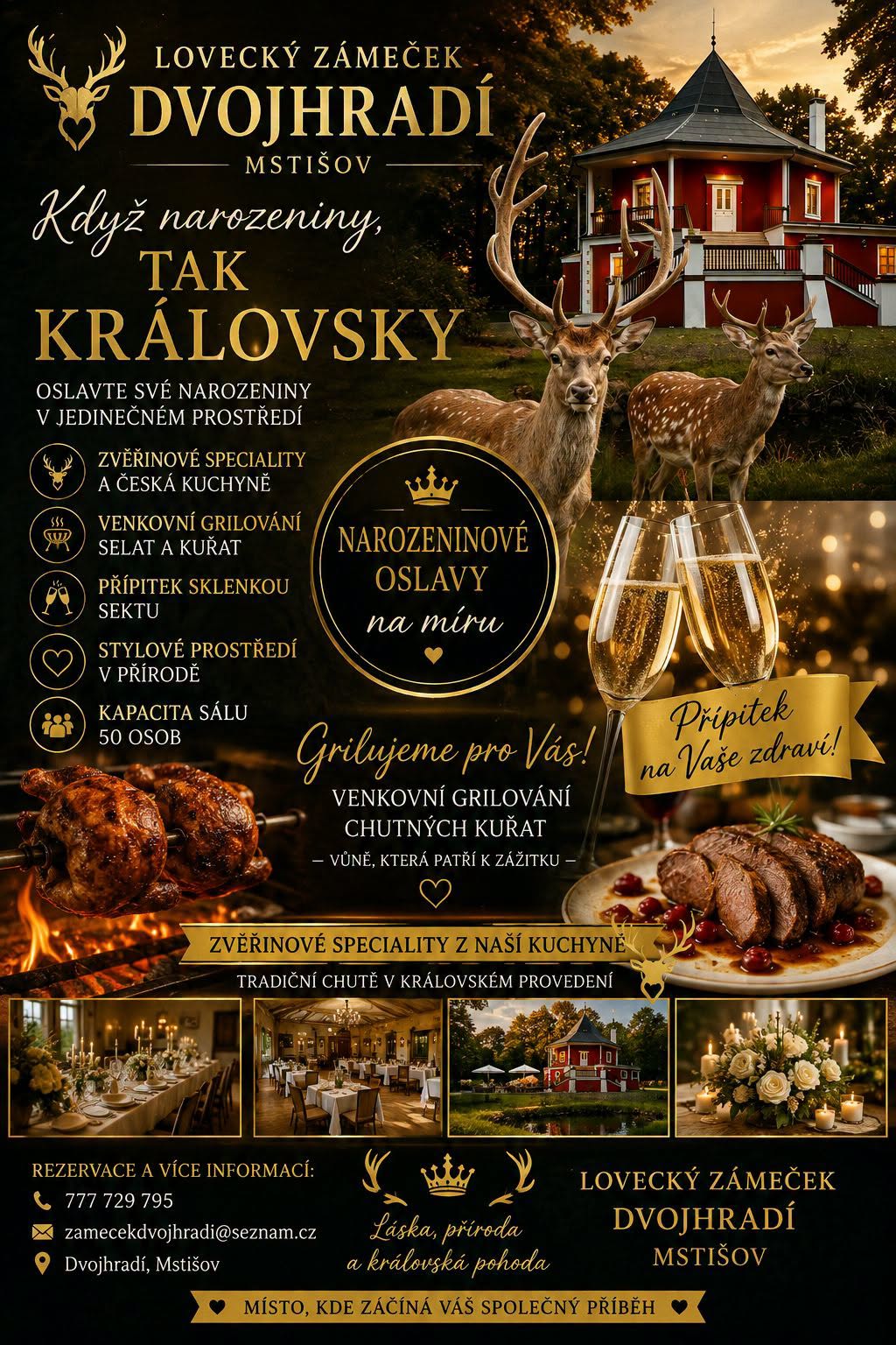 Lovecký zámeček Dvojhradí foto 2