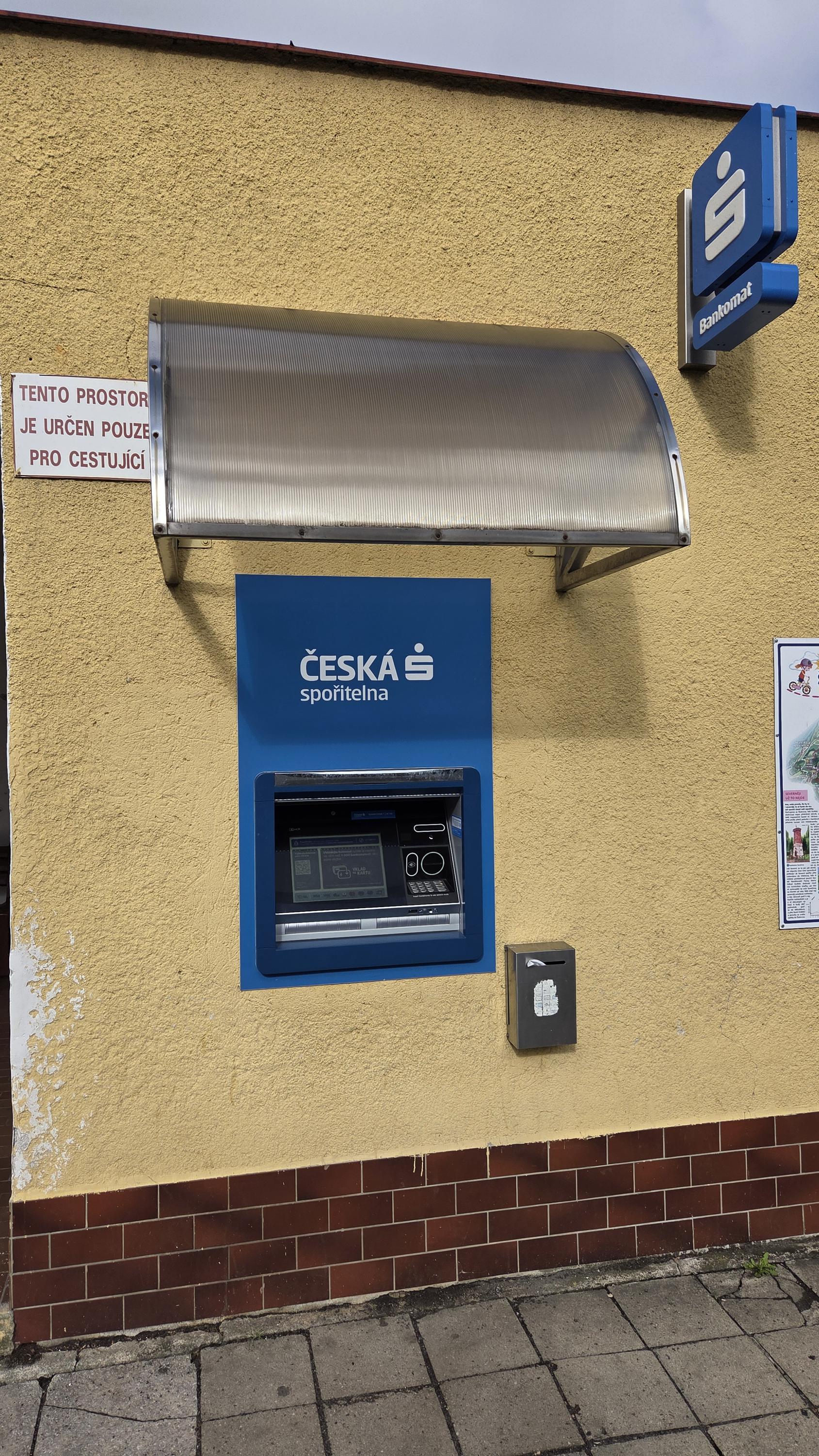 Bankomat České spořitelny foto 2
