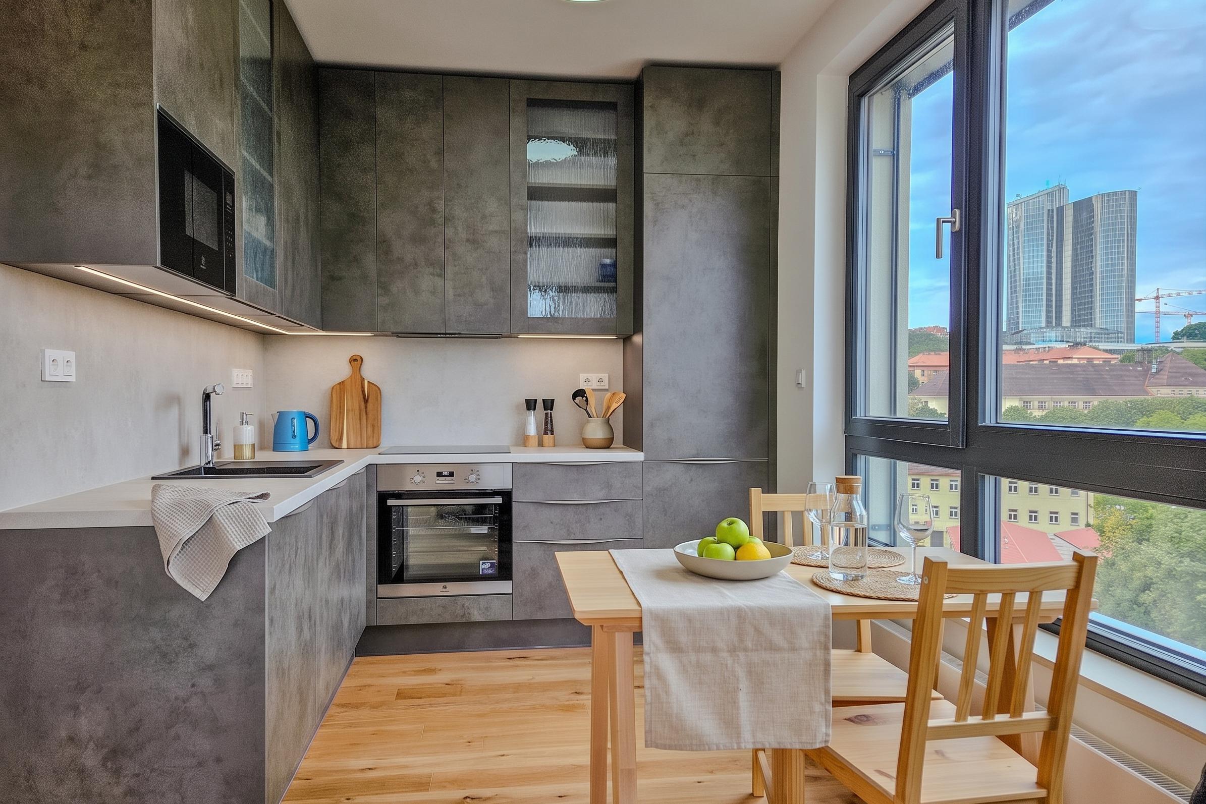Pronájem bytu 1+kk 38 m², Praha 4 - Nusle