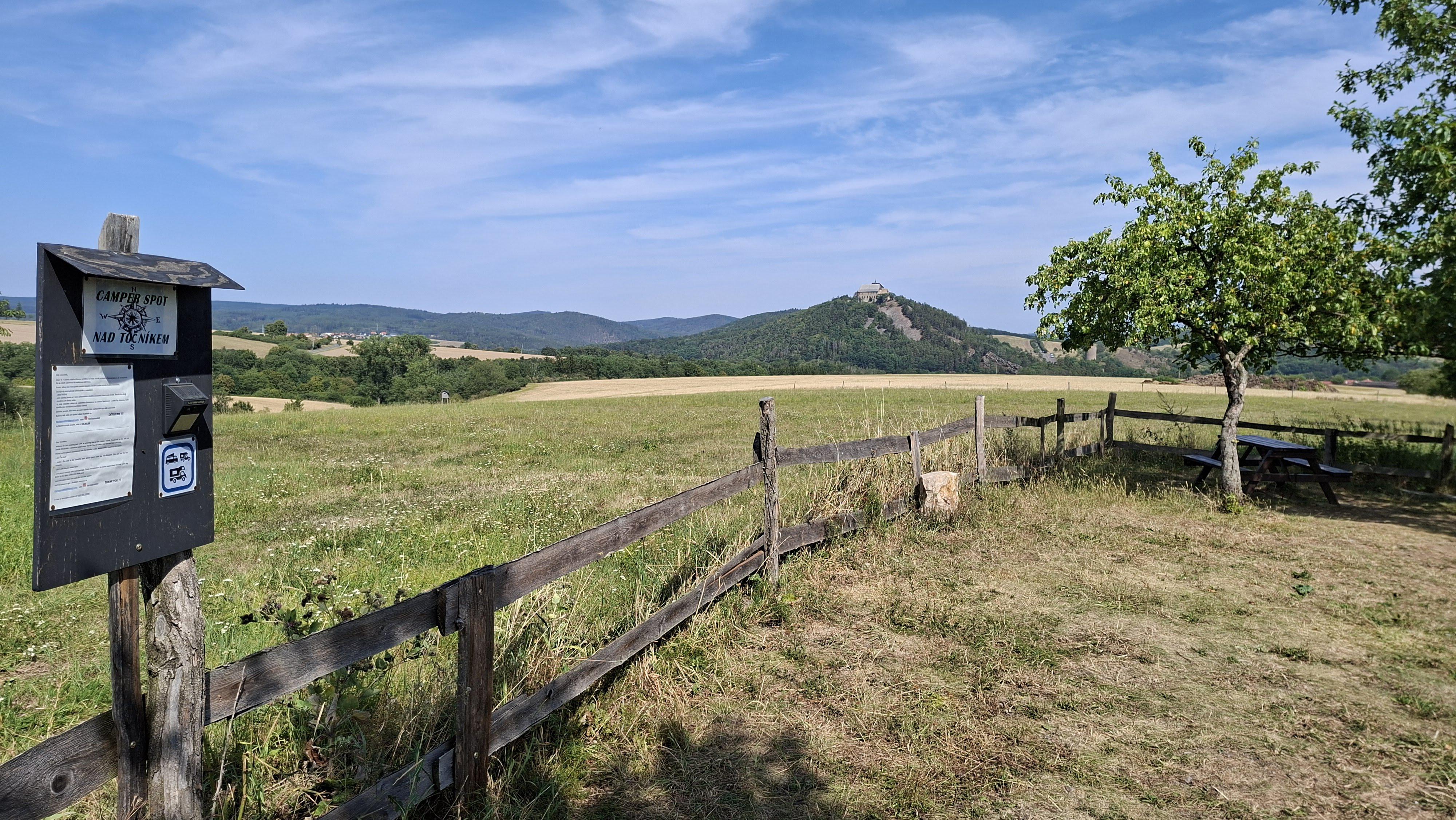 Camper spot nad Točníkem