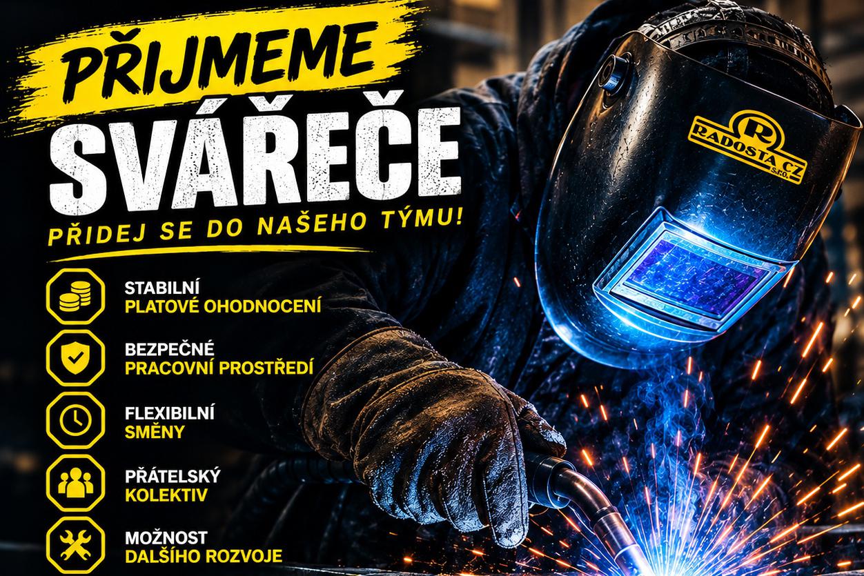 Přijmeme svářeče