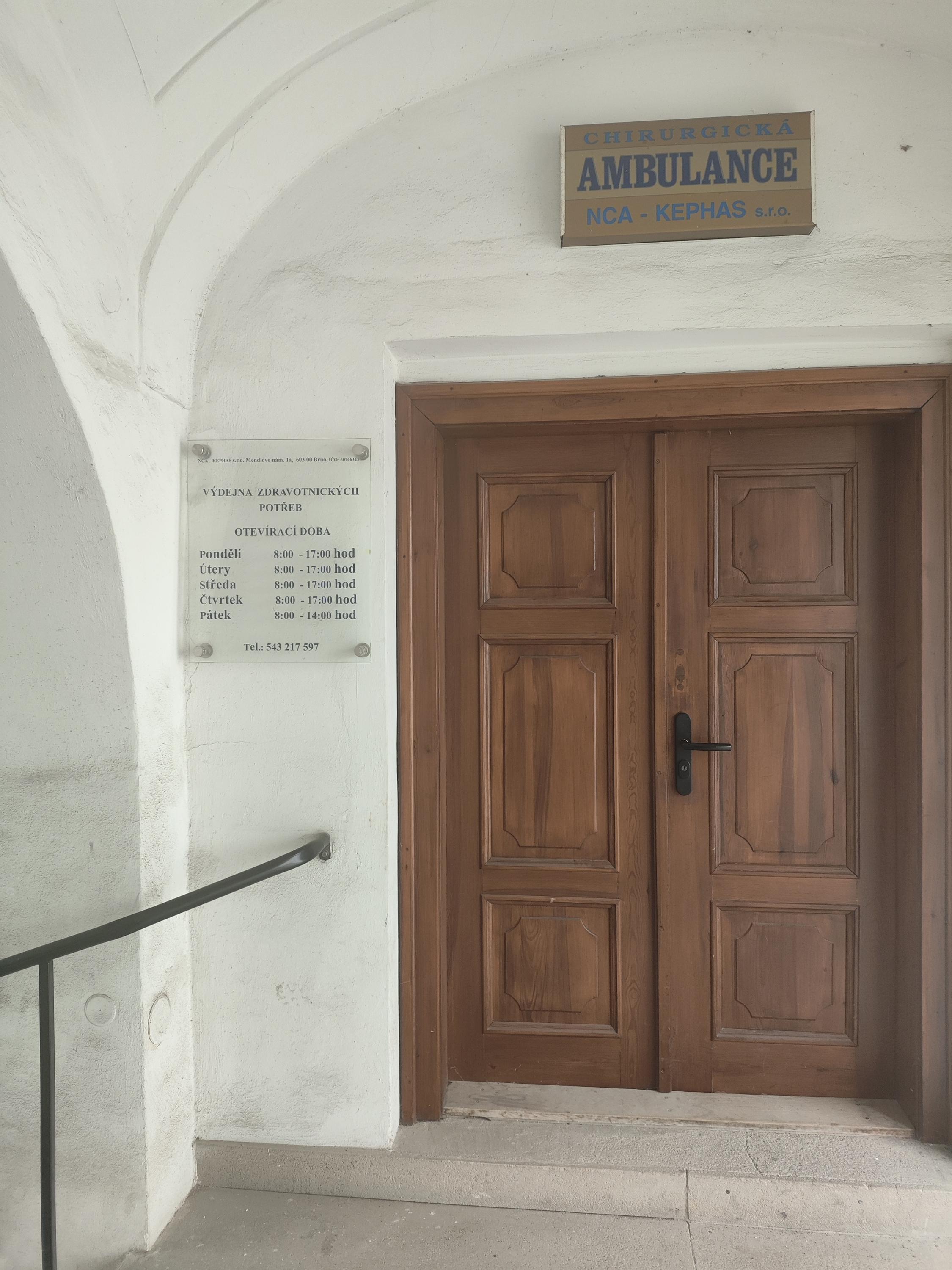 NCA - KEPHAS - Výdejna zdravotnických potřeb foto 1