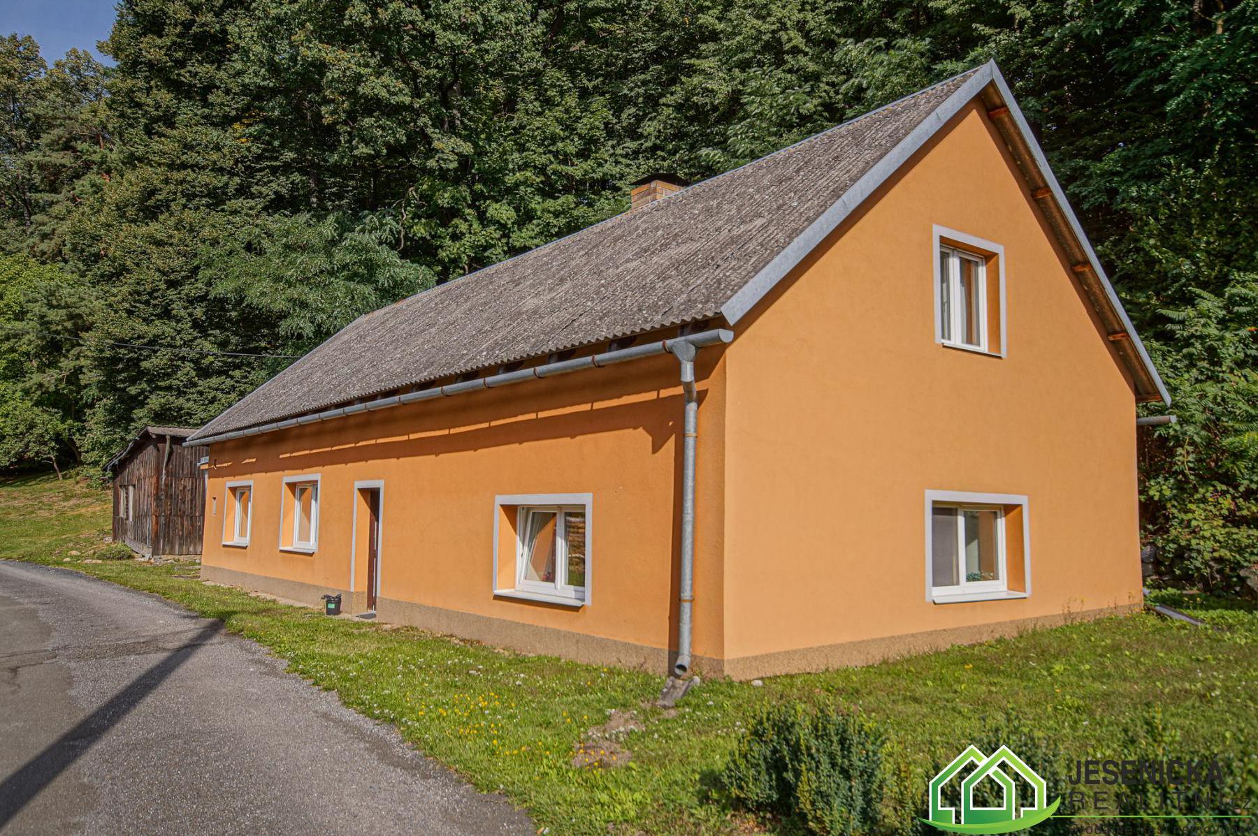Prodej rodinného domu v obci Kobylá nad Vidnávkou