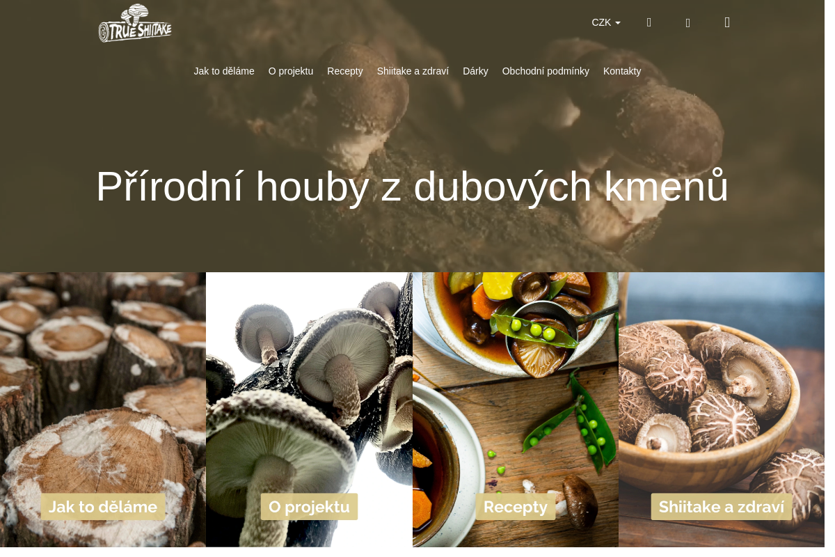 Obchod.trueshiitake.cz