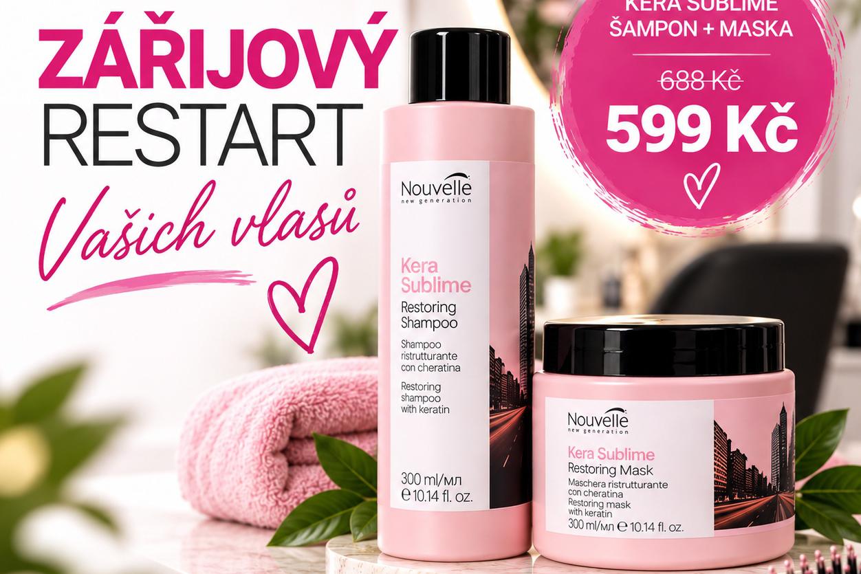 Zářijový restart vlasů