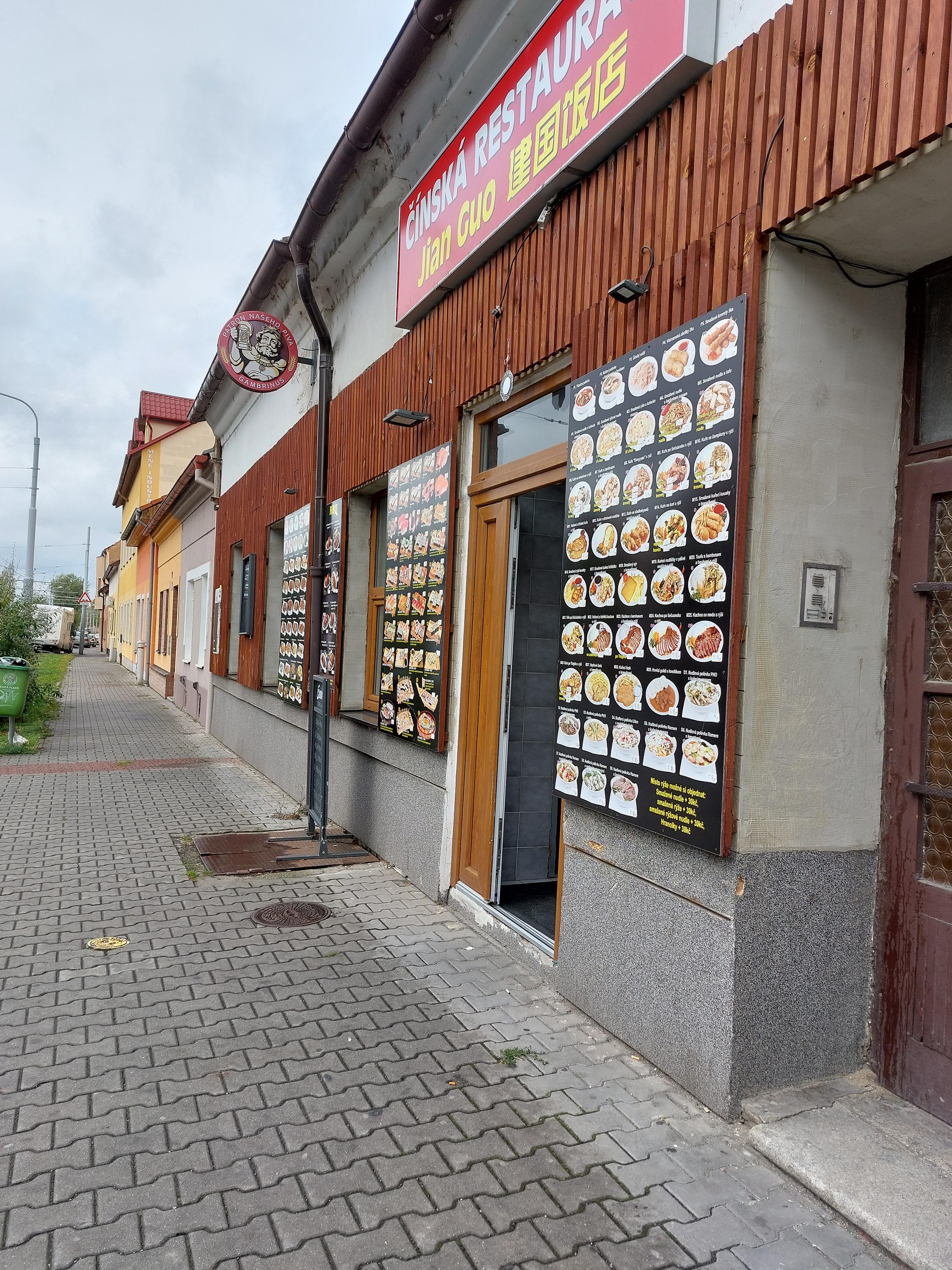 Čínská restaurace Jian Guo