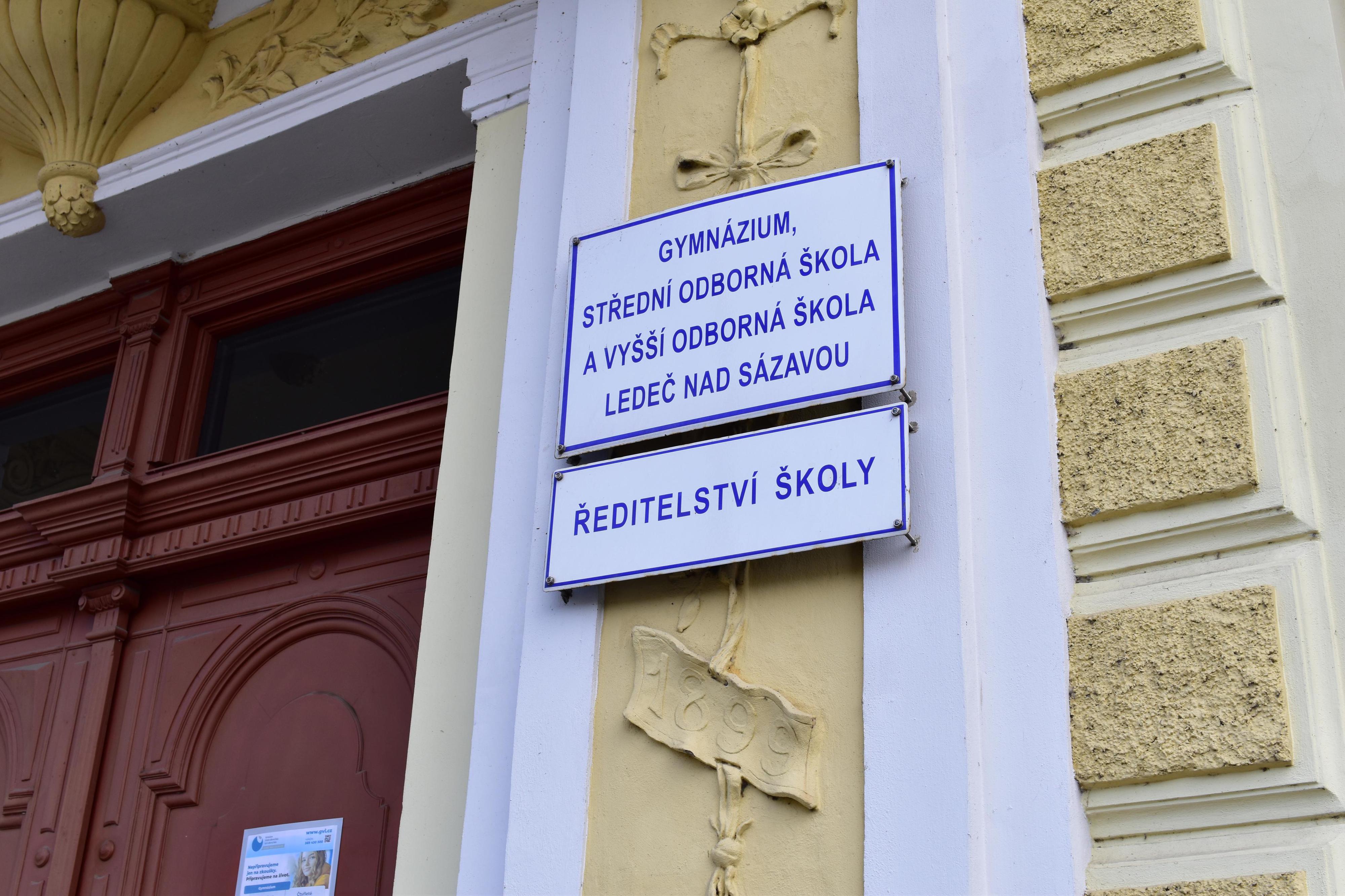 Gymnázium Ledeč nad Sázavou foto 1