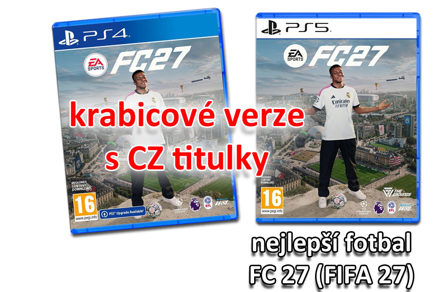 Nový ročník fotbalu (FIFA 27) EA Sports FC 27 CZ