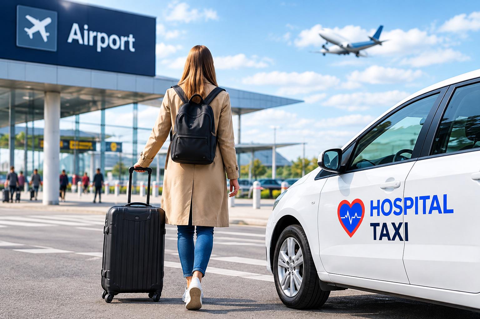 HOSPITAL TAXI NA LETIŠTĚ