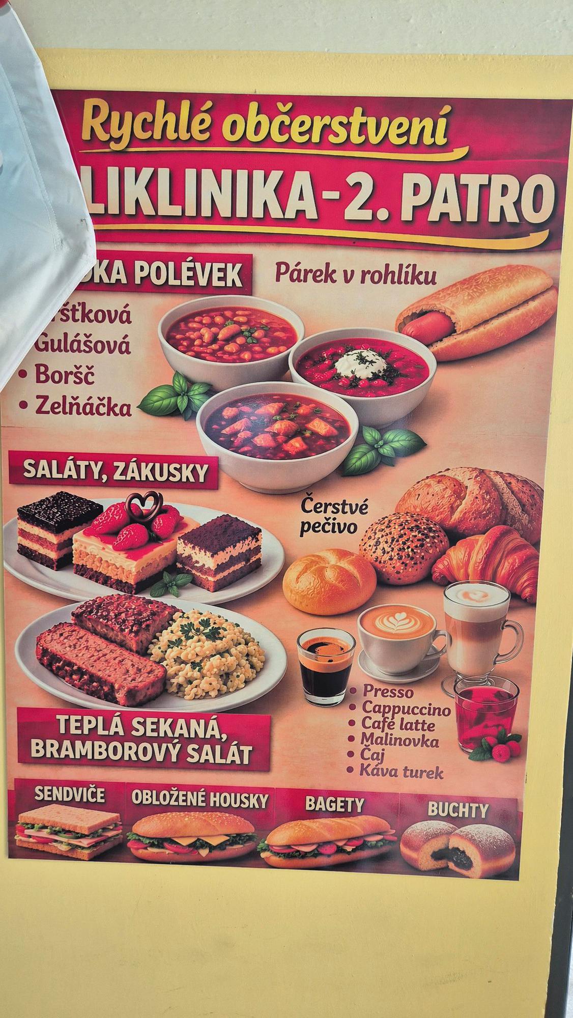 Občerstvení poliklinika foto 1