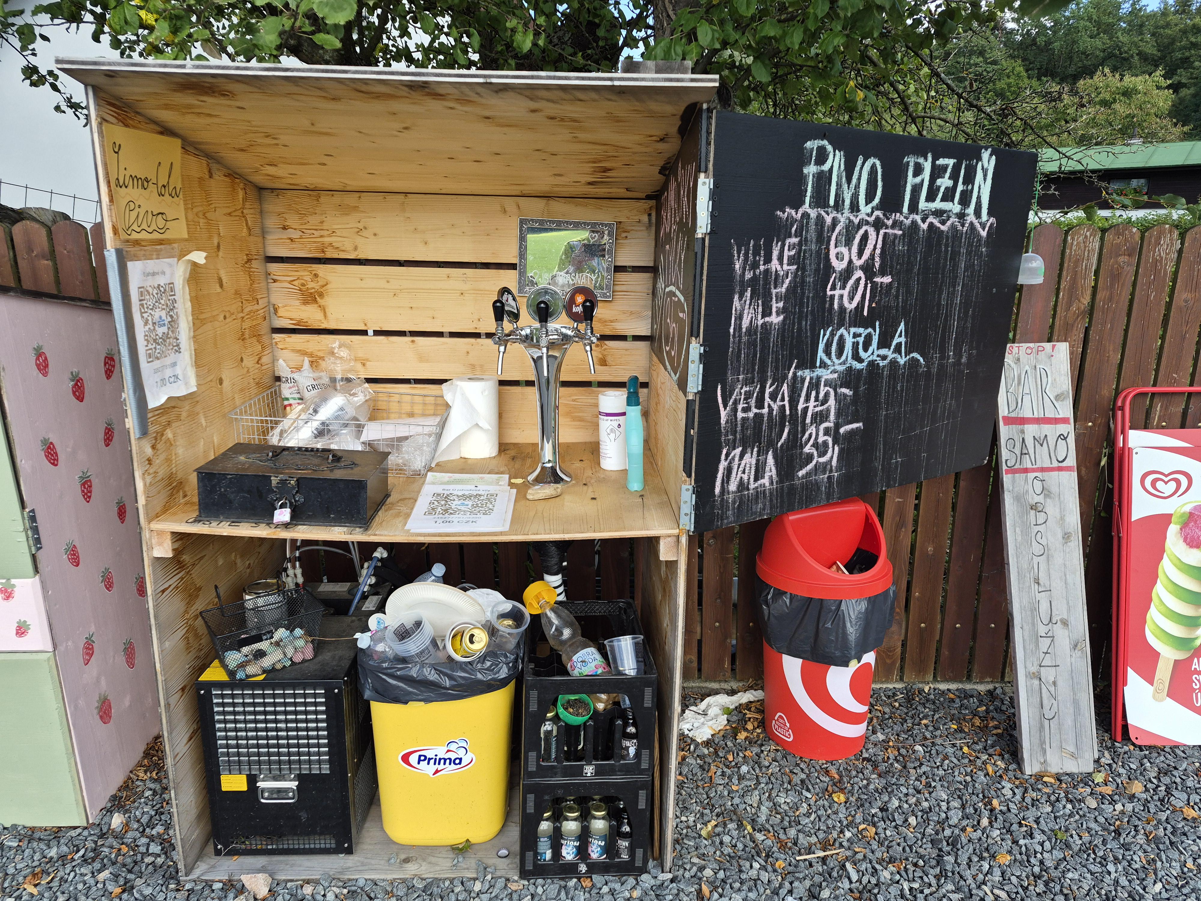 Samoobslužný bar u jahodové Víly foto 4