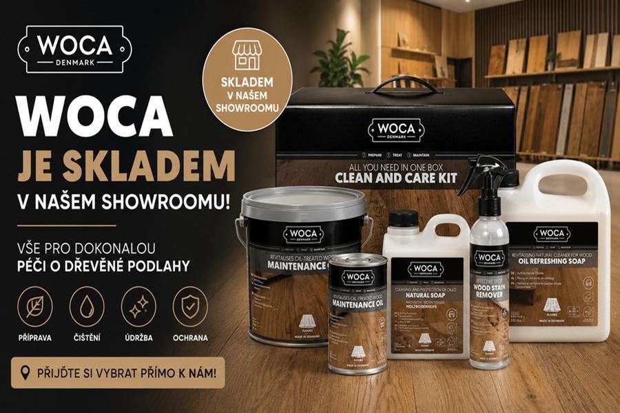 WOCA je skladem