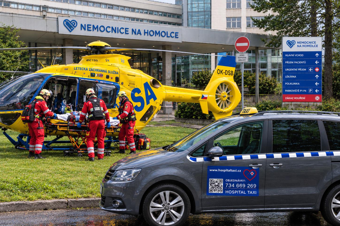 Hospital taxi