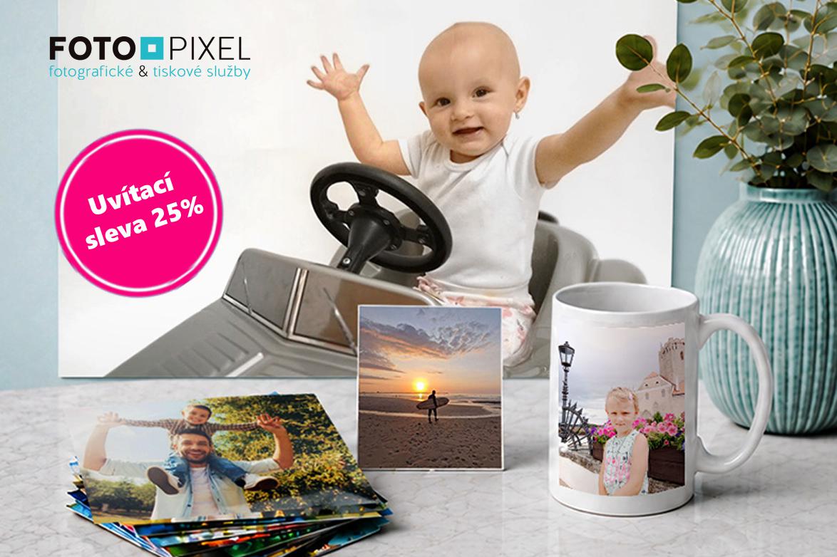 Fotopixel pro vás připravil uvítací slevu 25%