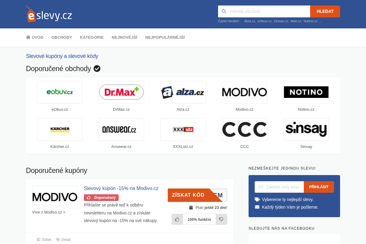 eSlevy.cz
